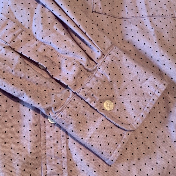 NWT Current Elliott Shirt Orchid polka dot Size 3 (La… - Picture 5 of 7